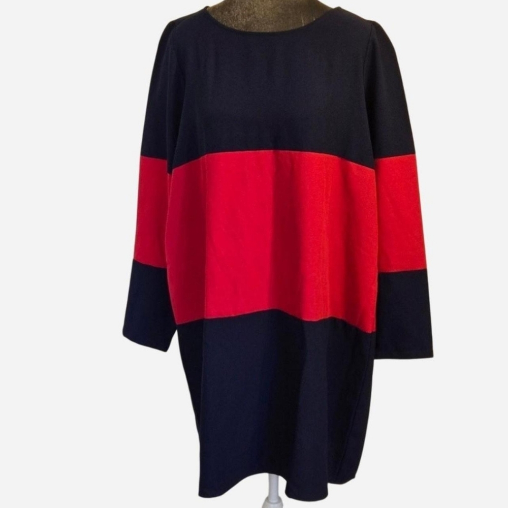 BB Dakota Two Tone Zipper Dress